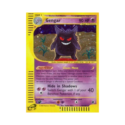 Pokemon TCG Gengar RH Expedition Base Set (English Ver.)
