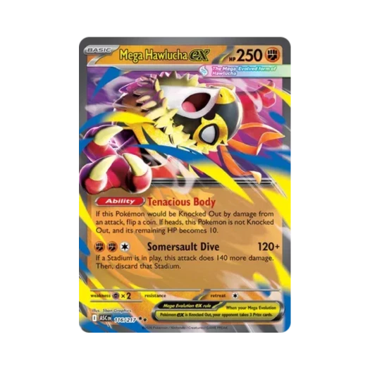 포켓몬 TCG 메가 루차불 ex DR 메가 에볼루션 어센드 히어로즈 (영문판)