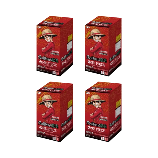 원피스 TCG OP-13 부스터 팩 계승되는 의지 4 박스 (96팩/일어판) 상품 이미지