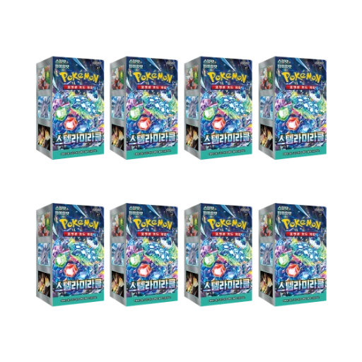 포켓몬 TCG 스칼렛 & 바이올렛 확장팩 스텔라미라클 8박스 (총 240팩/한글판) 카드 이미지