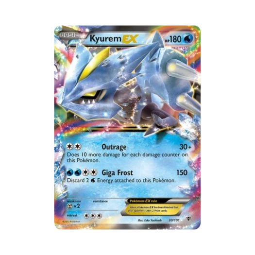 Pokemon TCG Kyurem ex RHE Plasma Blast (English Ver.)