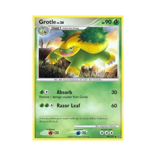 포켓몬 TCG 수풀부기 U 플래티넘 (영문판)