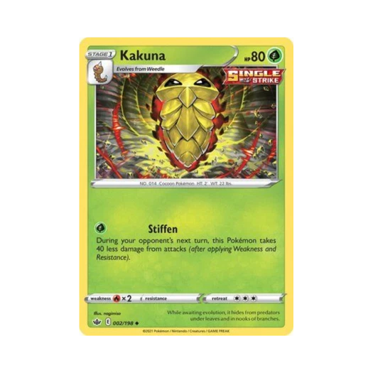 포켓몬 TCG 딱충이 U 칠링 레인 (영문판)