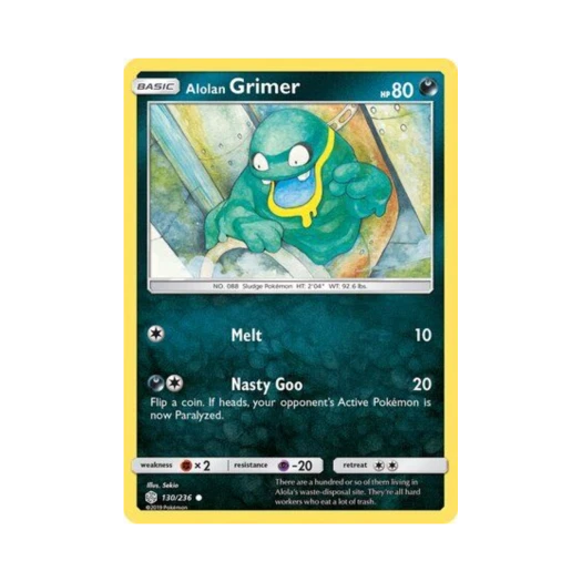 포켓몬 TCG 알로라 질퍽이 C 코스믹 이클립스 (영문판)