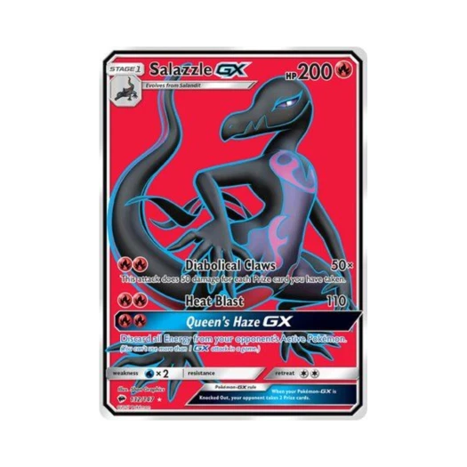 Pokemon TCG Salazzle GX RU Burning Shadows (English Ver.)