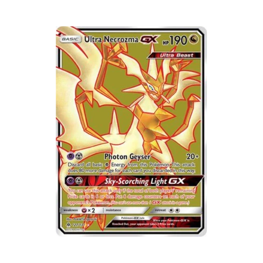 포켓몬 TCG 울트라 네크로즈마 GX RU 포비든 라이트 (영문판)