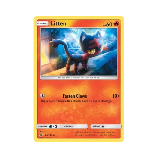 포켓몬 TCG 냐오불 C 팀업 (영문판)