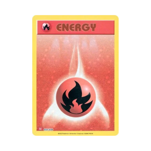포켓몬 TCG 기본 불꽃 에너지 포켓몬 TCG 클래식 (영문판)
