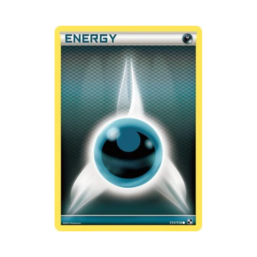 Pokemon TCG Darkness Energy C Black & White (English Ver.)