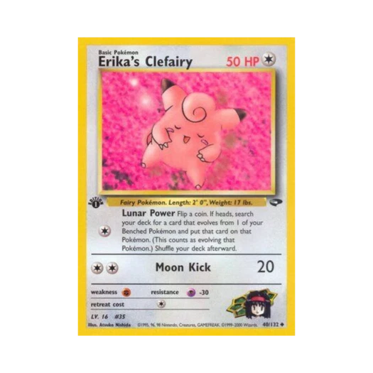 포켓몬 TCG 민화의 삐삐 U 짐 첼린지 (영문판)