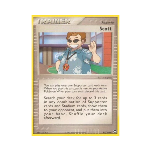 Pokemon TCG Scott U EX Power Keepers (English Ver.)