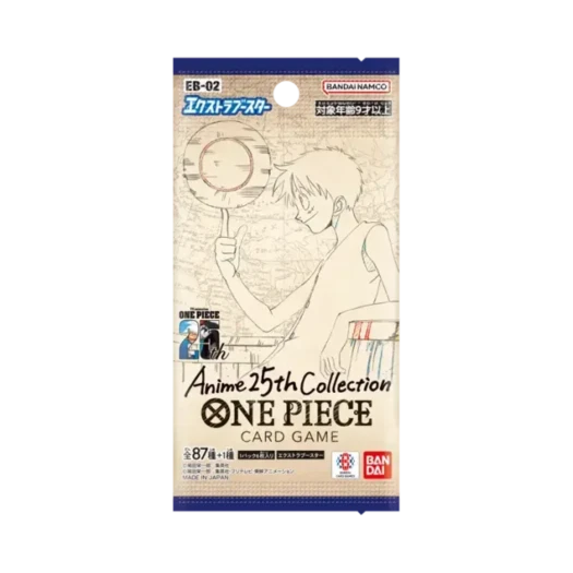원피스 TCG EB-02 엑스트라 부스터 팩 25주년 컬렉션 팩 (6장/일어판) 상품 이미지