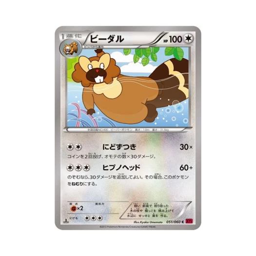 포켓몬 TCG 비버통 C Y컬렉션 퍼스트 에디션 (일어판)