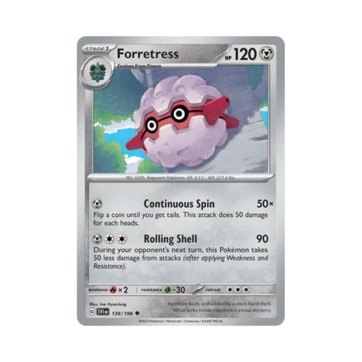Pokemon TCG Forretress U Scarlet & Violet (English Ver.)