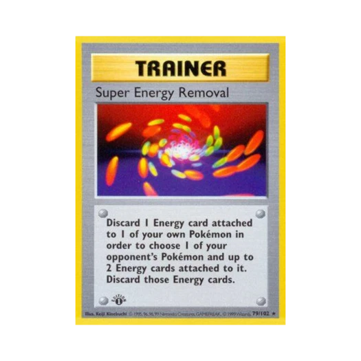 포켓몬 TCG 수퍼 에너지 리무버 R 베이스 세트 (영문판)