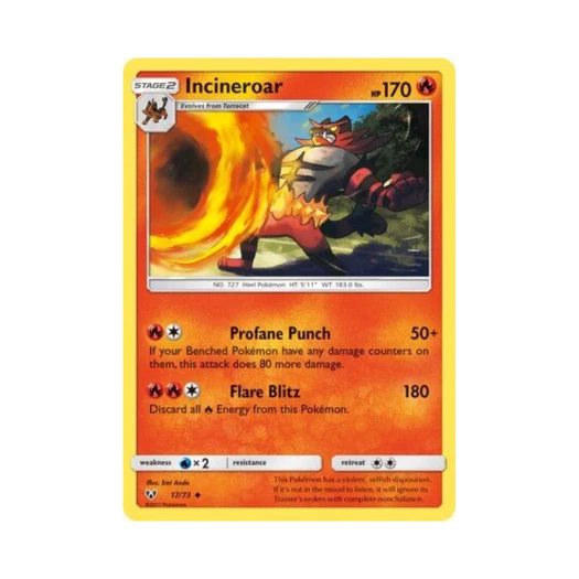 포켓몬 TCG 어흥염 U 샤이닝 레전즈 (영문판)