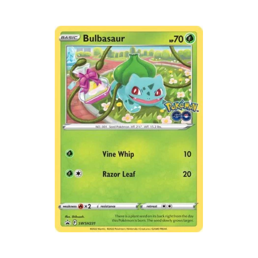 포켓몬 TCG 이상해씨 P 소드 & 실드 프로모카드 (영문판)