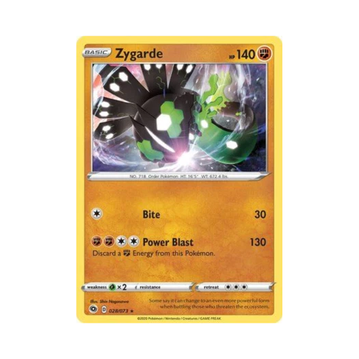 Pokemon TCG Zygarde RH Champion's Path (English Ver.)