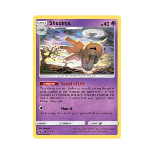 포켓몬 TCG 껍질몬 R 로스트 썬더 (영문판)
