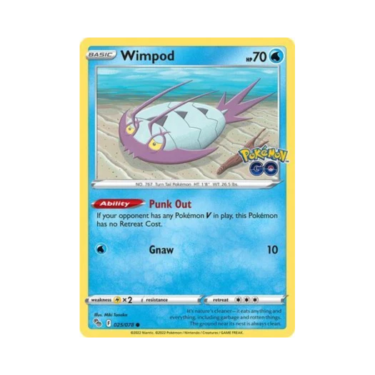 포켓몬 TCG 꼬시레 C 포켓몬 고 (영문판)