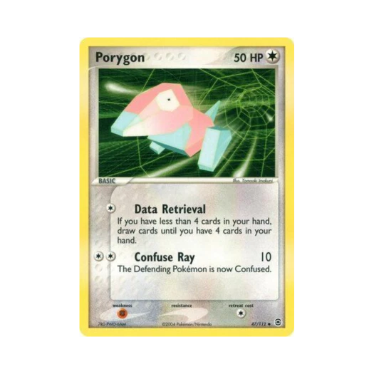 Pokemon TCG Porygon U EX FireRed & LeafGreen (English Ver.)
