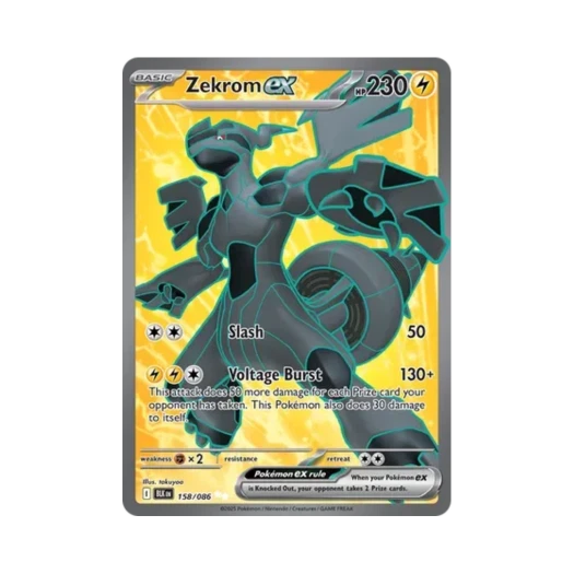 포켓몬 TCG 제크로무ex UR 블랙볼트 (영문판)