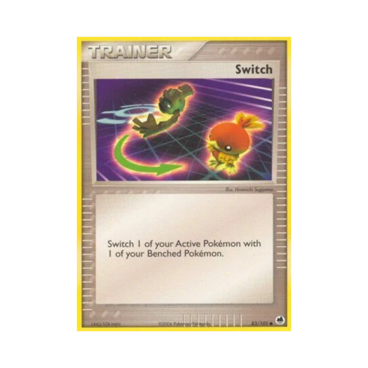 포켓몬 TCG 포켓몬 교체 C EX 드래곤 프론티어스 (영문판)