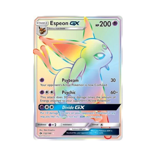 포켓몬 TCG 에브이 GX RR 썬 & 문 (영문판)