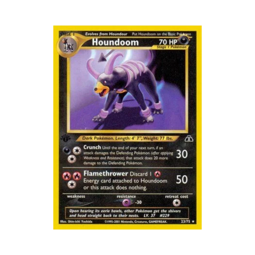 포켓몬 TCG 헬가 R 네오 디스커버리 (영문판)