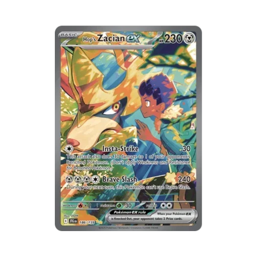 포켓몬 TCG 호브의 자시안 ex SIR 저니 투게더 (영문판)