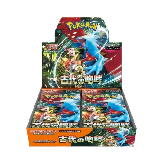 포켓몬 TCG 스칼렛 & 바이올렛 확장팩 고대의 포효 박스 (일어판) 카드 이미지