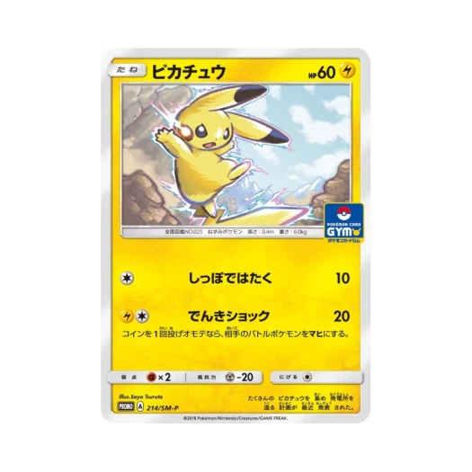 포켓몬 TCG 피카츄 P 썬&문 프로모 카드 (일어판)