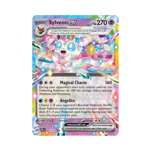Pokemon TCG Sylveon ex DR Prismatic Evolutions (English Ver.)