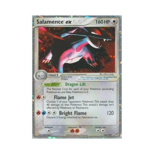 포켓몬 TCG 보만다 ex RHe EX 테오키스 (영문판)