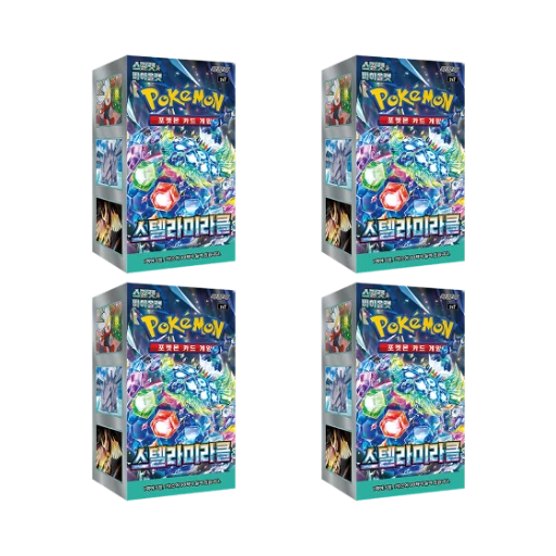 포켓몬 TCG 스칼렛 & 바이올렛 확장팩 스텔라미라클 4박스 (총 120팩/한글판) 카드 이미지