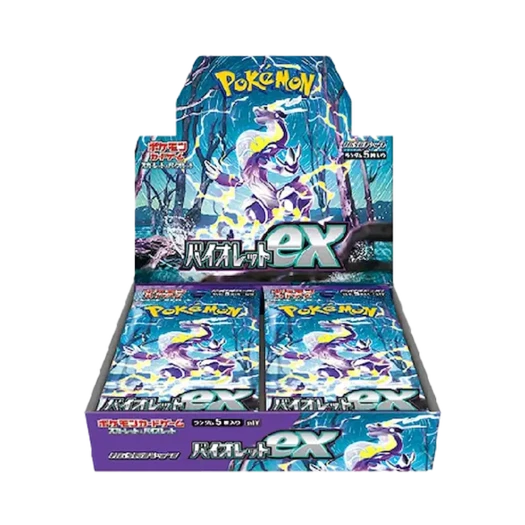 포켓몬 TCG 스칼렛 & 바이올렛 확장팩 바이올렛 ex 박스 (일어판)