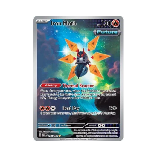 포켓몬 TCG 무쇠독나방 IR 파라독스 리프트 (영문판)