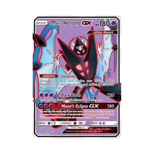 Pokemon TCG Dawn Wings Necrozma GX RU Ultra Prism (English Ver.)