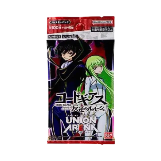 유니온 아레나 TCG 부스터 팩 코드 기어스 반역의 를르슈 (8장/일어판) 상품 이미지