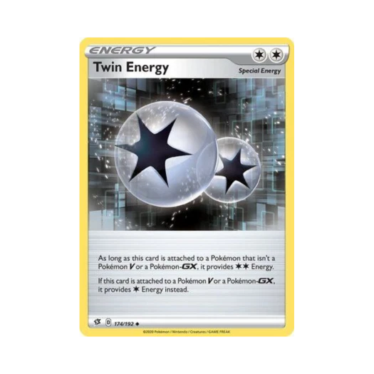 Pokemon TCG Twin Energy U Rebel Clash (English Ver.)