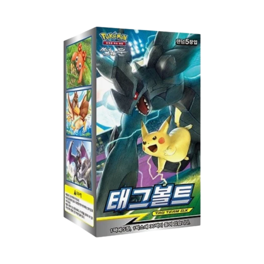 포켓몬 TCG 썬&문 확장팩 태그 볼트 박스 (30팩/한글판) 카드 이미지