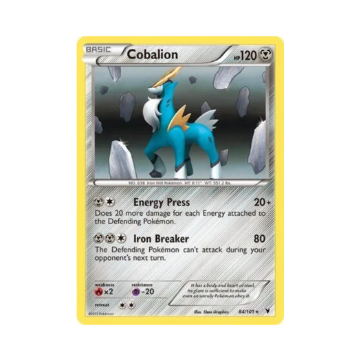Pokemon TCG Cobalion RH Noble Victories (English Ver.)