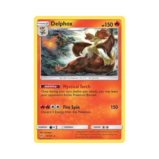 포켓몬 TCG 마폭시 RH 포비든 라이트 (영문판)