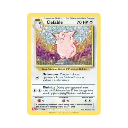 포켓몬 TCG 픽시 포켓몬 TCG 클래식 (영문판)