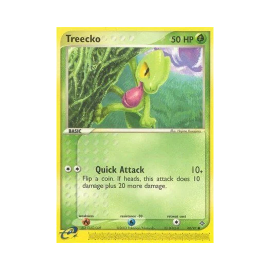 포켓몬 TCG 나무지기 C EX 드래곤 (영문판)