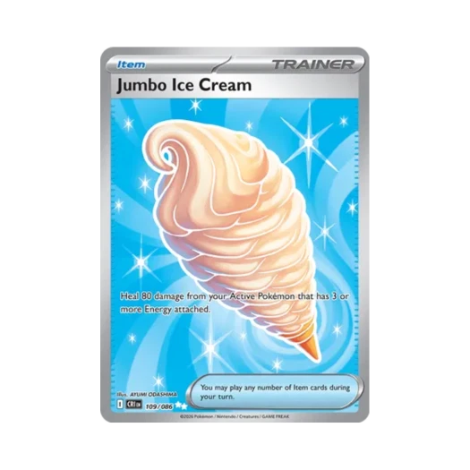 포켓몬 TCG 점보 얼음의 Cream SR 카오스 라이징 (영문판)
