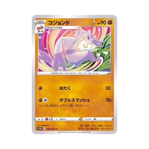 포켓몬 TCG 비조도 C 타임게이저 (일어판)
