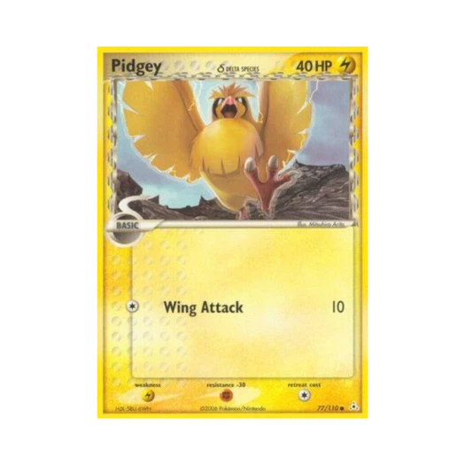 포켓몬 TCG 구구 C EX 홀론 팬텀 (영문판)