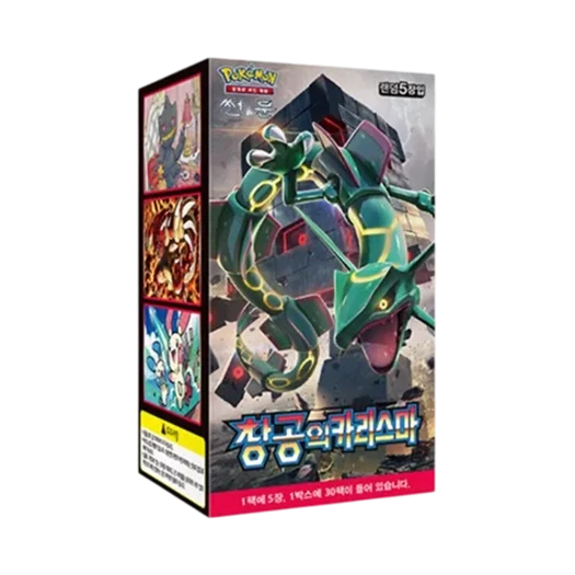 포켓몬 TCG 썬&문 확장팩 창공의 카리스마 1 박스 (30팩/한글판) 카드 이미지