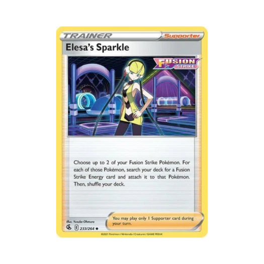 포켓몬 TCG 카밀레의 반짝임 U 퓨전 스트라이크 (영문판)